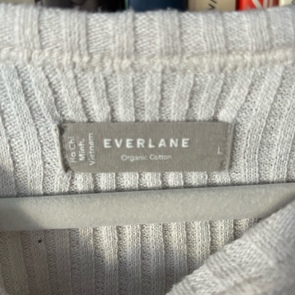 Everlane Ribbed Knit Top - Picture 2 of 3